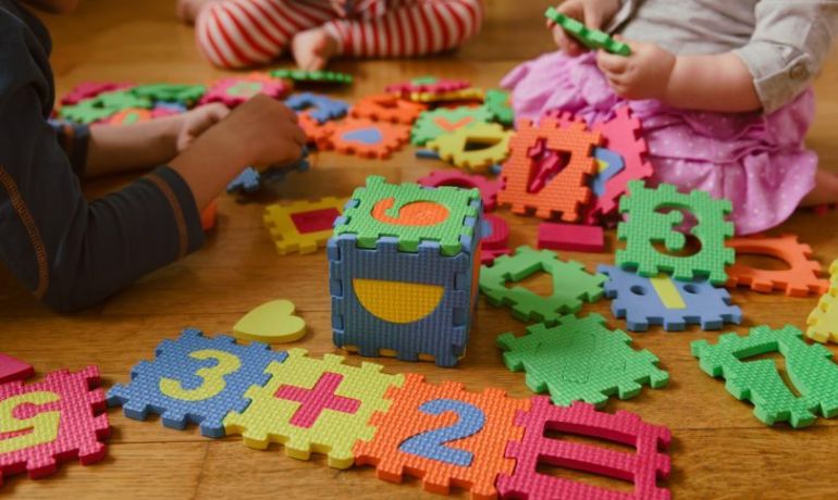 En crèche, quel espace dédié aux jeux de construction ?